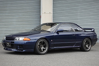 1990 Nissan SKYLINE GT-R BNR32 R32 GT-R, TH1 Dark Blue Pearl, RAYS Volk Racing TE37SL 17inch Wheels