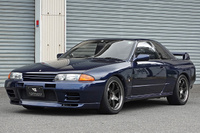 1990 Nissan SKYLINE GT-R BNR32 R32 GT-R, TH1 Dark Blue Pearl, RAYS Volk Racing TE37SL 17inch Wheels