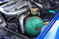 2000 Nissan SKYLINE COUPE ER34 25GT-T TV2 Bayside Blue, Volk Racing TE37 Saga Wheels , Endless Monoblock Brake Calipers