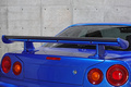 2000 Nissan SKYLINE COUPE ER34 25GT-T TV2 Bayside Blue, Volk Racing TE37 Saga Wheels , Endless Monoblock Brake Calipers