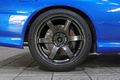 2000 Nissan SKYLINE COUPE ER34 25GT-T TV2 Bayside Blue, Volk Racing TE37 Saga Wheels , Endless Monoblock Brake Calipers