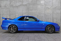 2000 Nissan SKYLINE COUPE ER34 25GT-T TV2 Bayside Blue, Volk Racing TE37 Saga Wheels , Endless Monoblock Brake Calipers