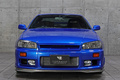 2000 Nissan SKYLINE COUPE ER34 25GT-T TV2 Bayside Blue, Volk Racing TE37 Saga Wheels , Endless Monoblock Brake Calipers
