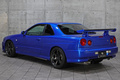 2000 Nissan SKYLINE COUPE ER34 25GT-T TV2 Bayside Blue, Volk Racing TE37 Saga Wheels , Endless Monoblock Brake Calipers
