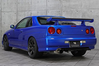 2000 Nissan SKYLINE COUPE ER34 25GT-T TV2 Bayside Blue, Volk Racing TE37 Saga Wheels , Endless Monoblock Brake Calipers