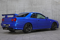 2000 Nissan SKYLINE COUPE ER34 25GT-T TV2 Bayside Blue, Volk Racing TE37 Saga Wheels , Endless Monoblock Brake Calipers
