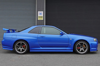 2000 Nissan SKYLINE GT-R BNR34 R34 GT-R, NISMO Aero, RAYS TE37SL Alloy Wheels, HKS Super Turbo Muffler