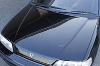 1991 Honda CR-X EF8 SiR, OEM Optional Glass Top, Enkei 15 Inch Wheels