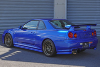 1999 Nissan SKYLINE GT-R BNR34 R34 GT-R, NISMO Aero, RAYS SE37 Alloy Wheels, ATTKD Bikyo Muffler