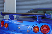 1999 Nissan SKYLINE GT-R BNR34 R34 GT-R, NISMO Aero, RAYS SE37 Alloy Wheels, ATTKD Bikyo Muffler