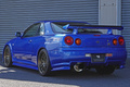 1999 Nissan SKYLINE GT-R BNR34 R34 GT-R, NISMO Aero, RAYS SE37 Alloy Wheels, ATTKD Bikyo Muffler