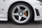 1999 Nissan SKYLINE GT-R BNR34 R34 GT-R V-SPEC, NISMO LMGT4 Wheels