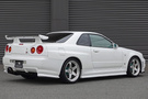 1999 Nissan SKYLINE GT-R BNR34 R34 GT-R V-SPEC, NISMO LMGT4 Wheels