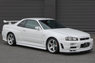 1999 Nissan SKYLINE GT-R BNR34 R34 GT-R V-SPEC, NISMO LMGT4 Wheels
