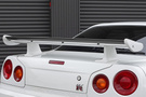 1999 Nissan SKYLINE GT-R BNR34 R34 GT-R V-SPEC, NISMO LMGT4 Wheels
