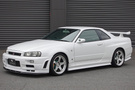 1999 Nissan SKYLINE GT-R BNR34 R34 GT-R V-SPEC, NISMO LMGT4 Wheels