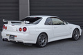 1999 Nissan SKYLINE GT-R BNR34 R34 GT-R V-Spec, ARC Cooling Pannel, Custom Titanium Muffler, Enkei GTC01 19 Inch Wheels