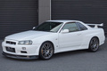 1999 Nissan SKYLINE GT-R BNR34 R34 GT-R V-Spec, ARC Cooling Pannel, Custom Titanium Muffler, Enkei GTC01 19 Inch Wheels