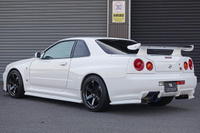 2001 Nissan SKYLINE GT-R BNR34 R34 GT-R, Nismo Steering Wheel, RAYS TE37 SAGA S-Plus Wheels, HKS Super Turbo Muffler