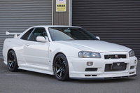 2001 Nissan SKYLINE GT-R BNR34 R34 GT-R, Nismo Steering Wheel, RAYS TE37 SAGA S-Plus Wheels, HKS Super Turbo Muffler