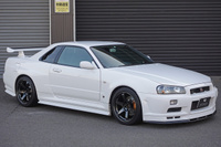 2001 Nissan SKYLINE GT-R BNR34 R34 GT-R, Nismo Steering Wheel, RAYS TE37 SAGA S-Plus Wheels, HKS Super Turbo Muffler