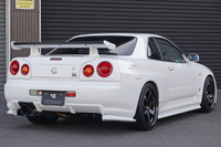 2001 Nissan SKYLINE GT-R BNR34 R34 GT-R, Nismo Steering Wheel, RAYS TE37 SAGA S-Plus Wheels, HKS Super Turbo Muffler