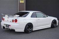 2001 Nissan SKYLINE GT-R BNR34 R34 GT-R, Nismo Steering Wheel, RAYS TE37 SAGA S-Plus Wheels, HKS Super Turbo Muffler