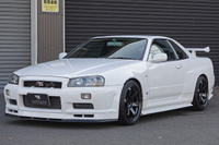 2001 Nissan SKYLINE GT-R BNR34 R34 GT-R, Nismo Steering Wheel, RAYS TE37 SAGA S-Plus Wheels, HKS Super Turbo Muffler