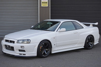 2001 Nissan SKYLINE GT-R BNR34 R34 GT-R, Nismo Steering Wheel, RAYS TE37 SAGA S-Plus Wheels, HKS Super Turbo Muffler