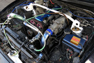 1993 Toyota SUPRA RZ Gareth GT3582R Turbine, KOYO radiator, HKS slide cam pulley, HKS Hipermax coilovers, WedsSport 