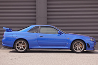 2000 Nissan SKYLINE GT-R BNR34 R34 Skyline GT-R V-Spec II, TV2 Bayside Blue, Nismo Front Bumper