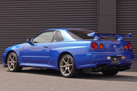 2000 Nissan SKYLINE GT-R BNR34 R34 Skyline GT-R V-Spec II, TV2 Bayside Blue, Nismo Front Bumper