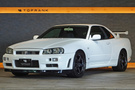 1999 Nissan SKYLINE GT-R BNR34 R34 GT-R, NISMO S-Tune Bumper, LMGT4 18 Inch Wheels,