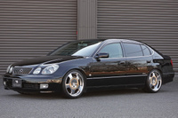 1998 Toyota ARISTO JZS161 Aristo V300, Factory SUNROOF, 2JZ-GTE Twin Turbo Engine, Black Leather Interior