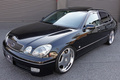 1998 Toyota ARISTO JZS161 Aristo V300, Factory SUNROOF, 2JZ-GTE Twin Turbo Engine, Black Leather Interior