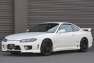 2002 Nissan SILVIA S15 Silvia Spec-R, OEM Optional Aero Form Style Bumper, Prodrive Wheels