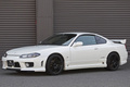 2002 Nissan SILVIA S15 Silvia Spec-R, OEM Optional Aero Form Style Bumper, Prodrive Wheels