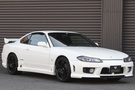 2002 Nissan SILVIA S15 Silvia Spec-R, OEM Optional Aero Form Style Bumper, Prodrive Wheels