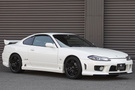 2002 Nissan SILVIA S15 Silvia Spec-R, OEM Optional Aero Form Style Bumper, Prodrive Wheels