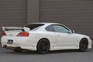2002 Nissan SILVIA S15 Silvia Spec-R, OEM Optional Aero Form Style Bumper, Prodrive Wheels
