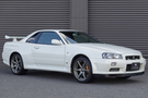 2001 Nissan SKYLINE GT-R BNR34 R34 Skyline GT-R, ONE OWNER, ALL ORIGINAL, Factory Pearl White -QX1-