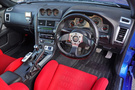 2001 Nissan SKYLINE COUPE ER34 GT-T, TV2 Bayside Blue, HKS Intercooler, HKS Air clean