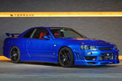 2001 Nissan SKYLINE COUPE ER34 GT-T, TV2 Bayside Blue, HKS Intercooler, HKS Air clean