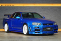 1999 Nissan SKYLINE GT-R BNR34 R34 Skyline GT-R V-Spec, TV2 Bayside Blue, Nismo S-Tune Front Bumper, Enkei 18 Inch Wheels