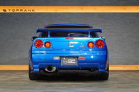 1999 Nissan SKYLINE GT-R BNR34 R34 Skyline GT-R V-Spec, TV2 Bayside Blue, Nismo S-Tune Front Bumper, Enkei 18 Inch Wheels