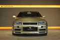 2001 Nissan SKYLINE GT-R BNR34 R34 GT-R M-Spec, Factory Silica Brass (EYO) , Mines Titanium Muffler, Impul ECU