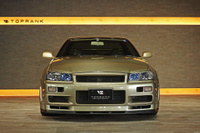 2001 Nissan SKYLINE GT-R BNR34 R34 GT-R M-Spec, Factory Silica Brass (EYO) , Mines Titanium Muffler, Impul ECU