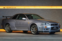 1999 Nissan SKYLINE GT-R BNR34 R34 Skyline GT-R V-Spec, All Original, KV2 Athlete Silver