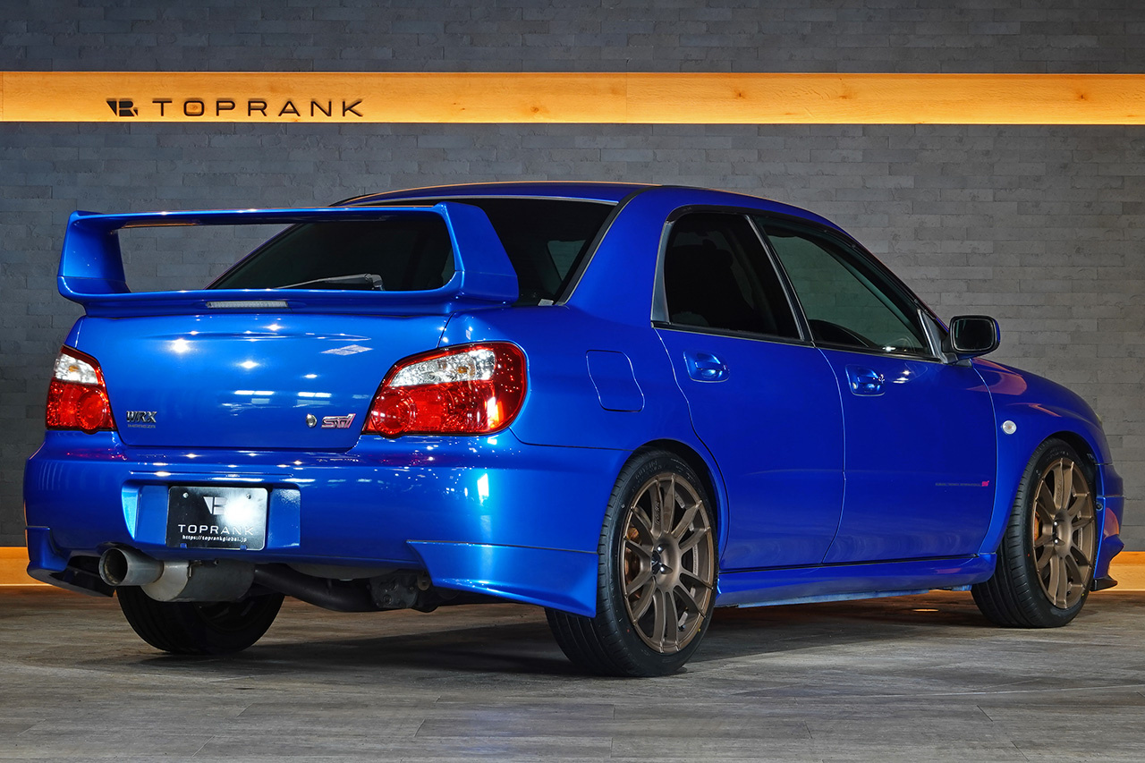 2003 Subaru IMPREZA STI GDB Impreza WRX STI, Rays Gramlights 57XR 18 Inch Alloy Wheels, HKS Height Adjustable Coilovers