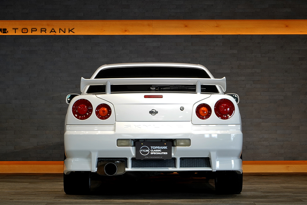 1998 Nissan SKYLINE COUPE ER34 R34 Skyline 25 GT Turbo, Altia Aero, Rays Volk Racing TE37 18 inch Wheels